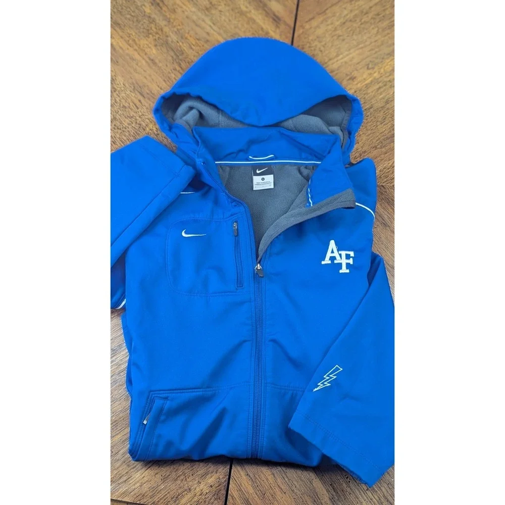 Air Force Falcons Hoodie Men Small NCAA Training Warmup NIKE Team Player Issue